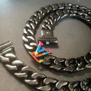 Louis Vuitton Chain Rainbow necklace with tags